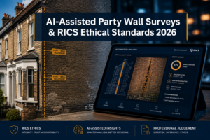 Schedules of Condition for AI-Assisted Party Wall Surveys: RICS Ethical Integration Post-March 2026 Standard