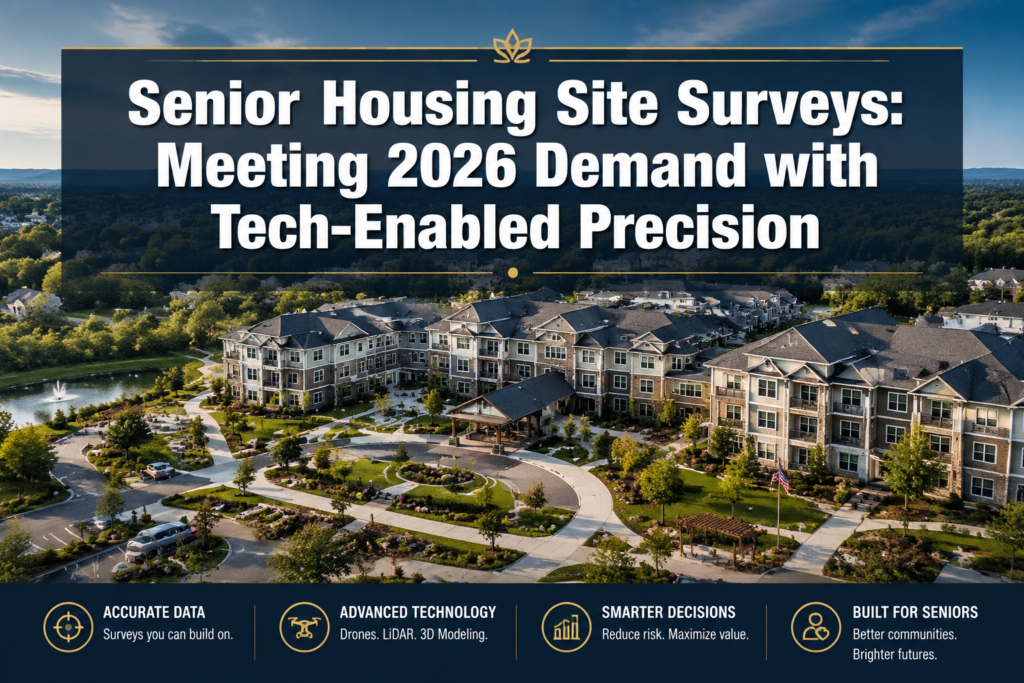 Senior Housing Site Surveys: Meeting 2026 Demand with Tech-Enabled Precision