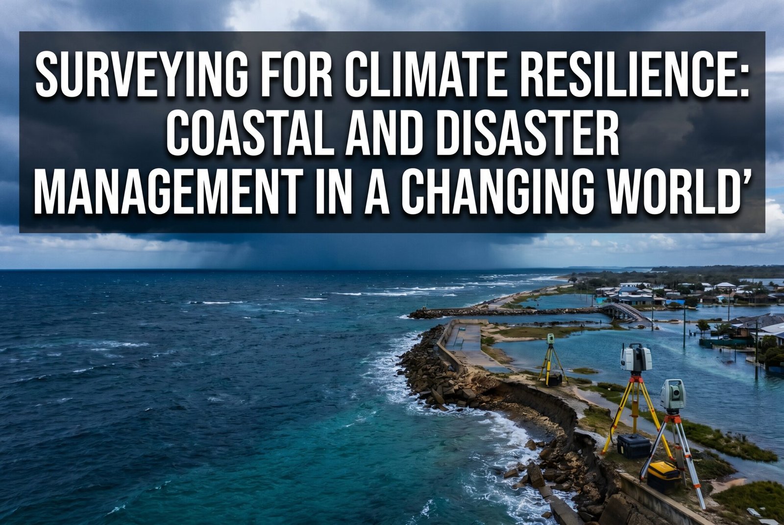 Surveying for Climate Resilience: Coastal and Disaster Management in a Changing World