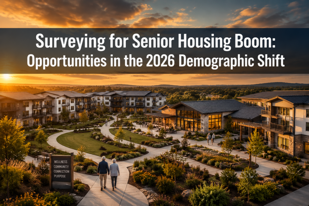 Surveying for Senior Housing Boom: Opportunities in the 2026 Demographic Shift