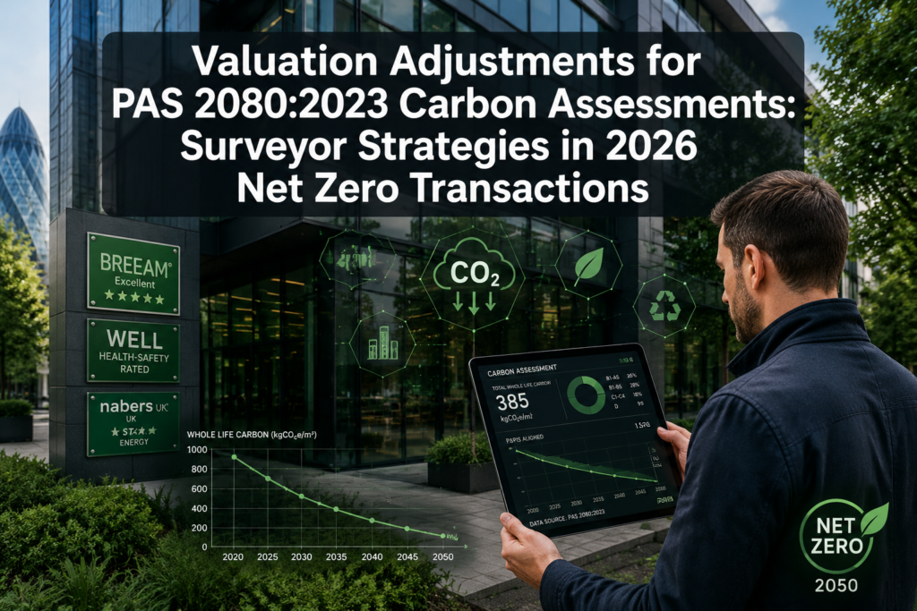 Valuation Adjustments for PAS 2080:2023 Carbon Assessments: Surveyor Strategies in 2026 Net Zero Transactions