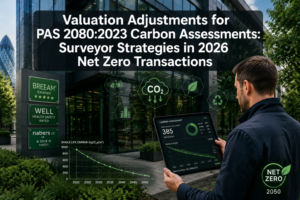 Valuation Adjustments for PAS 2080:2023 Carbon Assessments: Surveyor Strategies in 2026 Net Zero Transactions