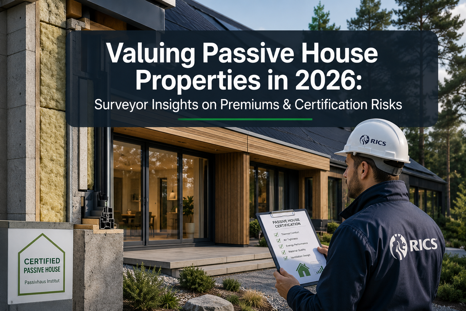 Valuing Properties with Passive House Standards in 2026: Surveyor Insights on Premiums and Certification Risks