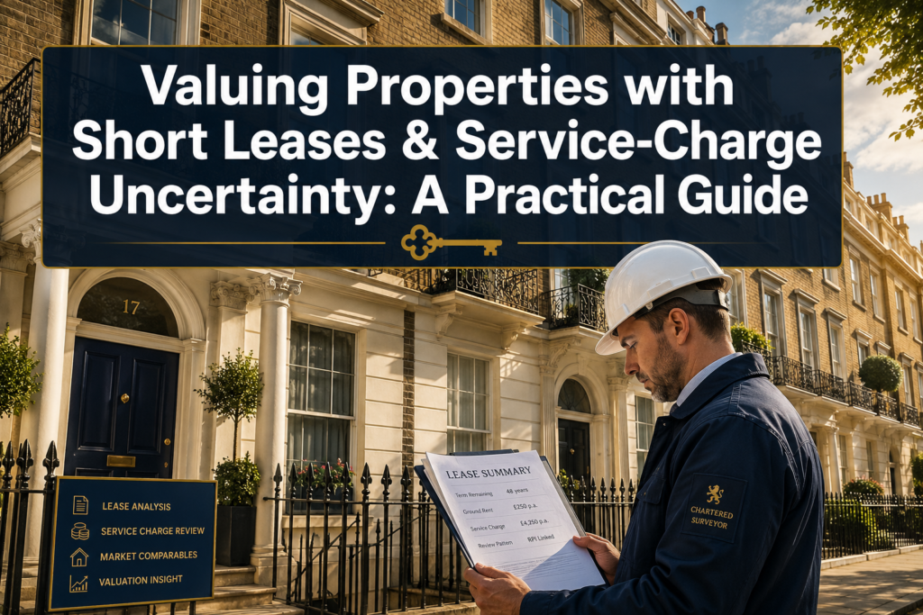 Valuing Properties with Short Leases and Service‑Charge Uncertainty: A Practical Guide for Surveyors and Flat Owners