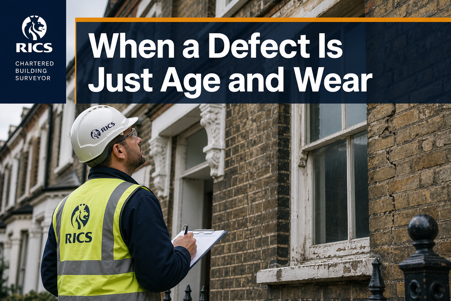 When a ‘Defect’ Is Just Age and Wear: How Building Surveyors Should Explain Condition, Risk and Proportionate Repair