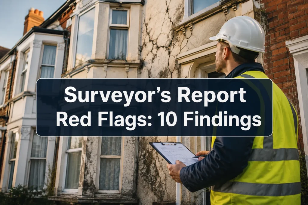 Surveyor's Report Red Flags: 10 Findings That Should Trigger Renegotiation or Withdrawal