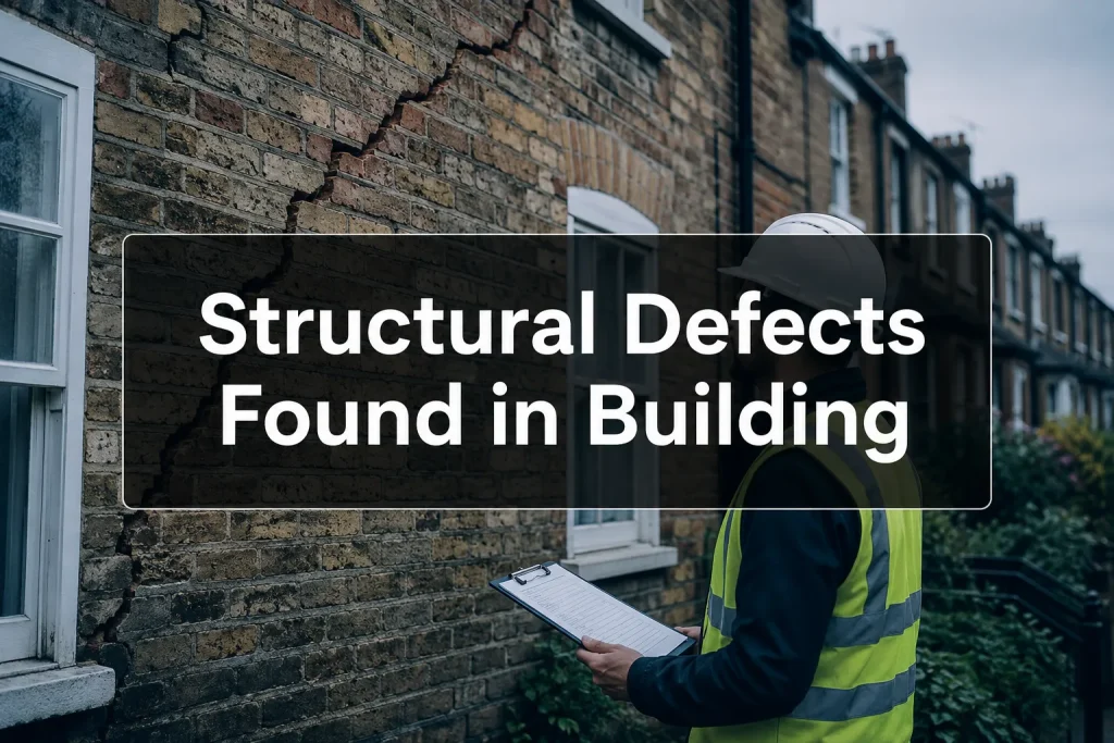 Structural Defects Found in Building Surveys: What to Do Next and When to Renegotiate
