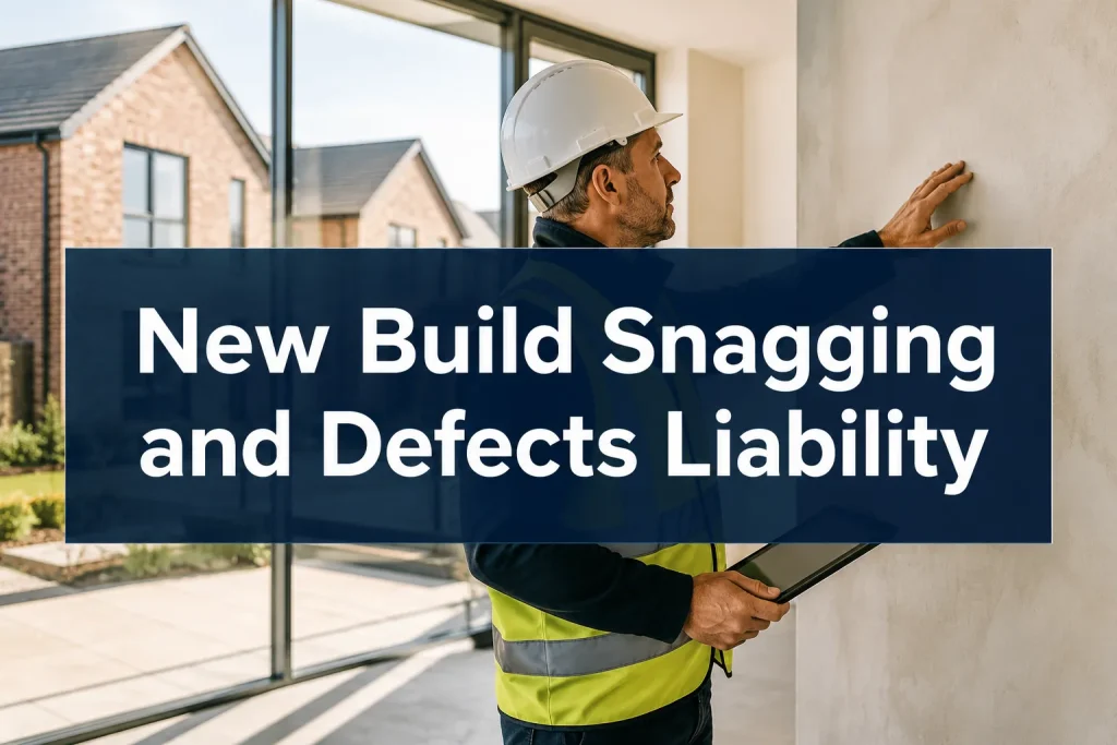 New Build Snagging and Defects Liability: What Surveyors Look For Before and After Completion