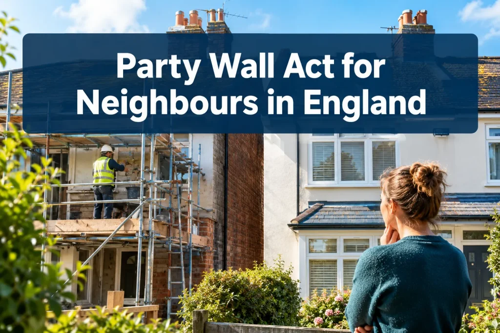 Party Wall Act for Neighbours in England & Wales: Your Rights When You're the Adjoining Owner