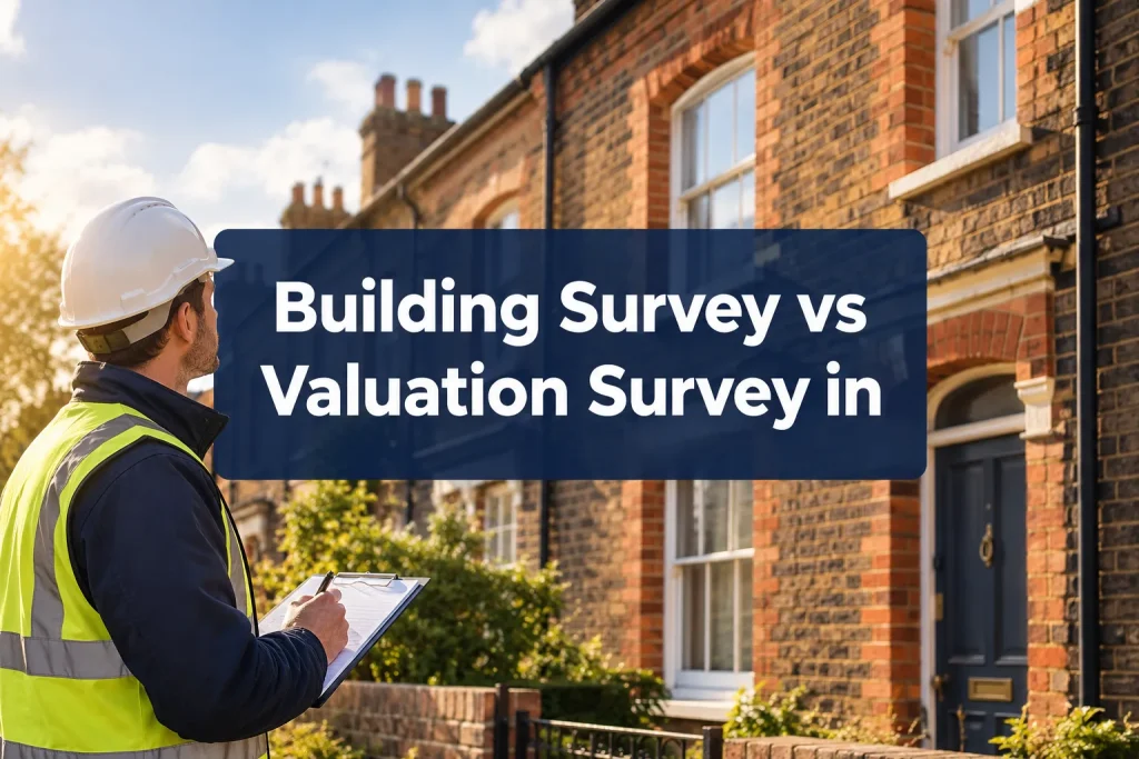 Building Survey vs Valuation Survey in the UK: How to Avoid the Wrong Report for Your Property