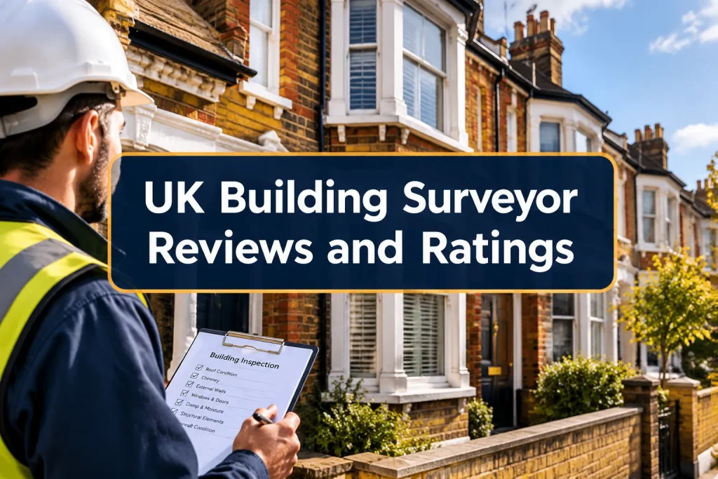 UK Building Surveyor Reviews and Ratings: How to Use Online Feedback Without Picking the Wrong Firm
