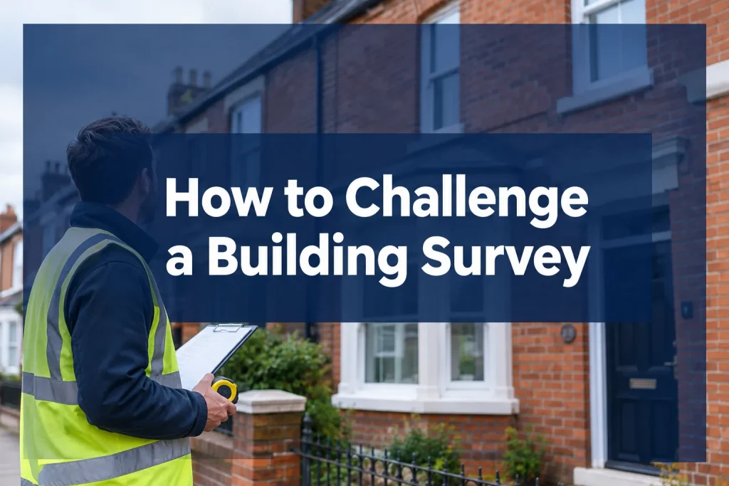 How to Challenge a Building Survey Valuation in the UK Without Jeopardising Your Mortgage Offer