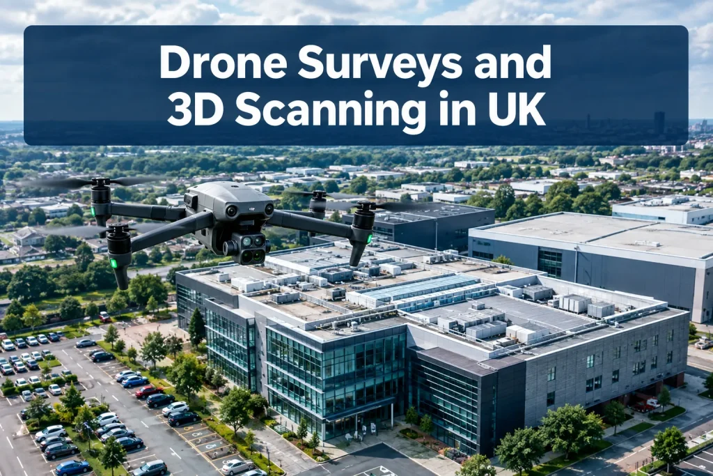 Drone Surveys and 3D Scanning in UK Building Inspections: Costs, Accuracy and ROI for Surveyors