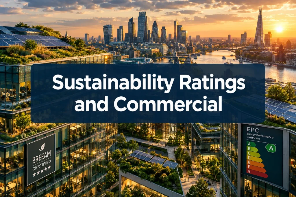 Sustainability Ratings and Commercial Property Value: How EPC and BREEAM Influence UK Valuations