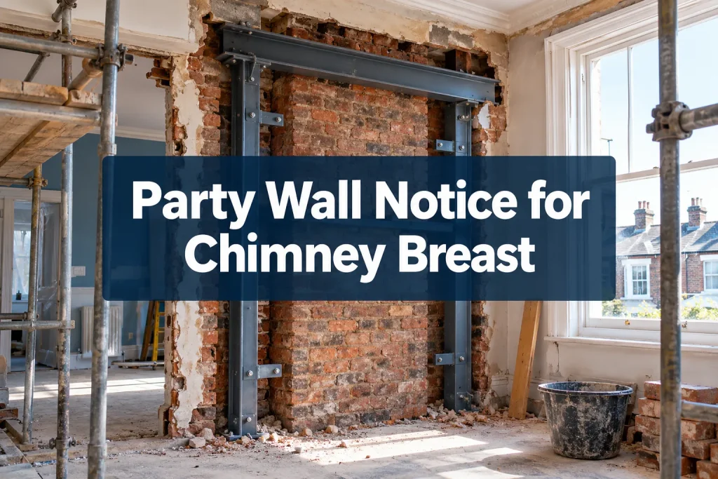 Party Wall Notice for Chimney Breast Removal: When the Act Applies and What Surveyors Assess