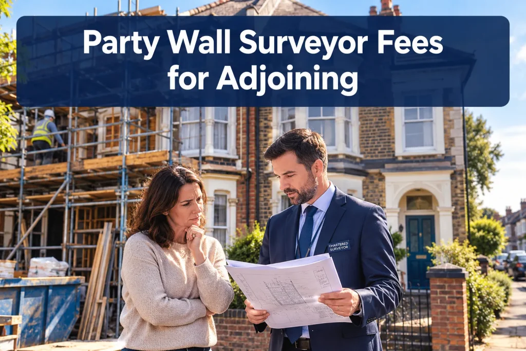 Party Wall Surveyor Fees for Adjoining Owners: Who Pays, What Is Recoverable and How to Control Cost