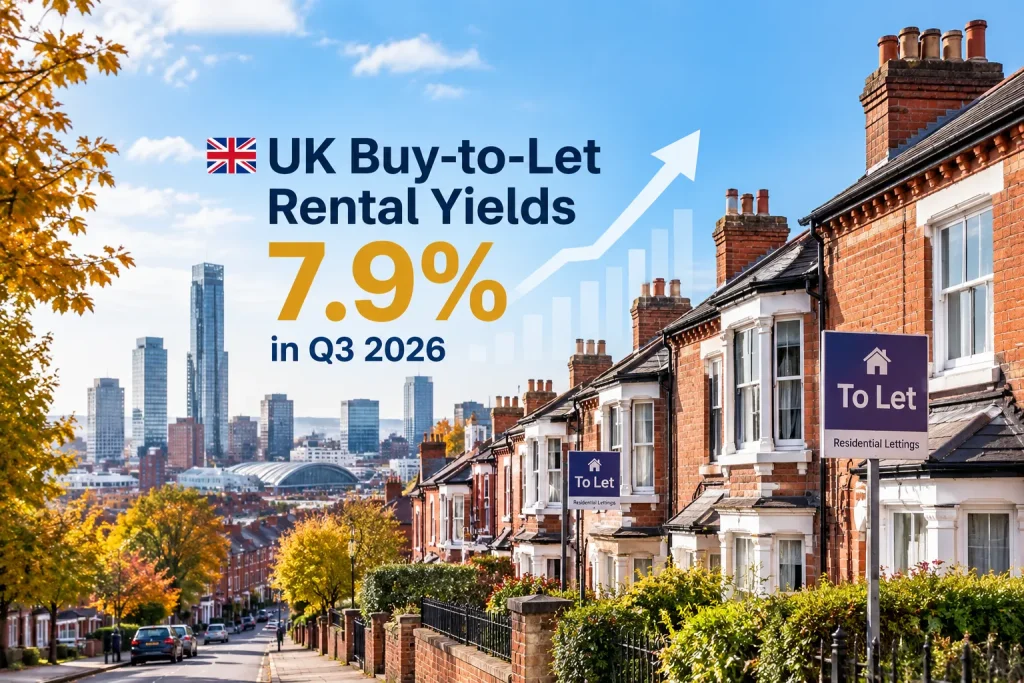 Buy-to-Let Rental Yields 7.9% October 2026: What It Means for Manchester and the North West
